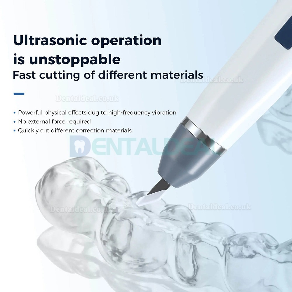 UC60 Portable Dental Ultrasonic Cutter Knife with 5Pcs Blades